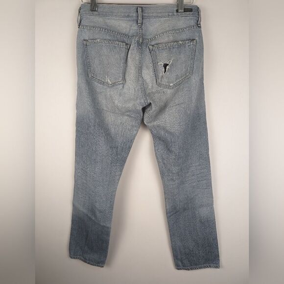 Citizens of Humanity Distressed Denim Jeans Light Wash Size 24 - Picture 6 of 10
